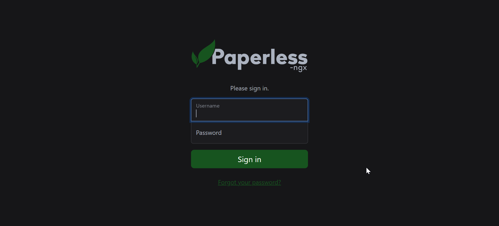 Paperless